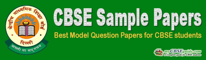 CBSE Class 10 Sample Paper 2024